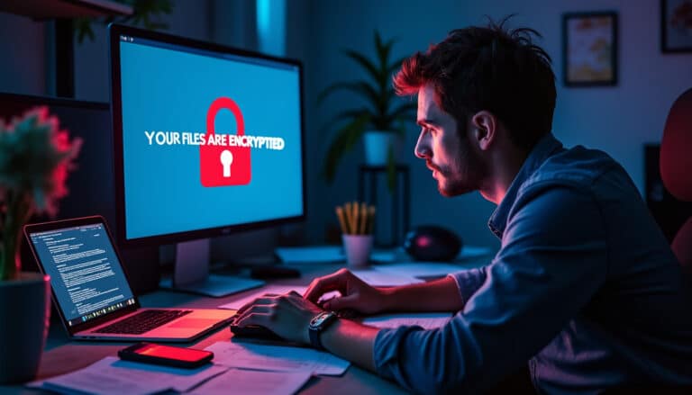 découvrez comment fonctionne le chiffrement d'un ransomware et apprenez les étapes essentielles pour réagir efficacement en cas d'attaque afin de protéger vos données.