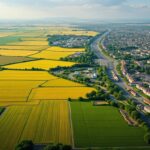 découvrez comment l'étalement urbain transforme les terres agricoles en sols artificialisés, impactant l'environnement et la biodiversité.