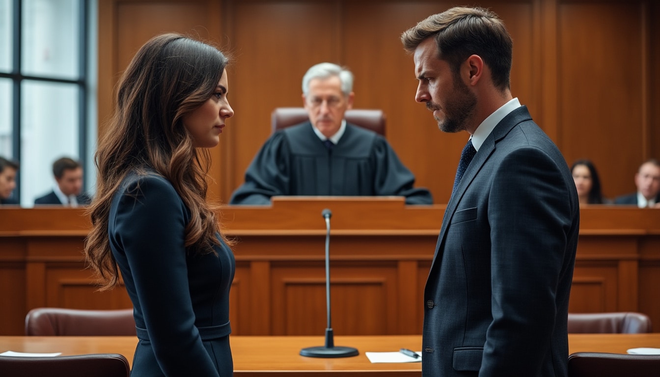 découvrez comment la confrontation des époux devant le juge aux affaires familiales influence le déroulement du divorce contentieux et ses implications juridiques.