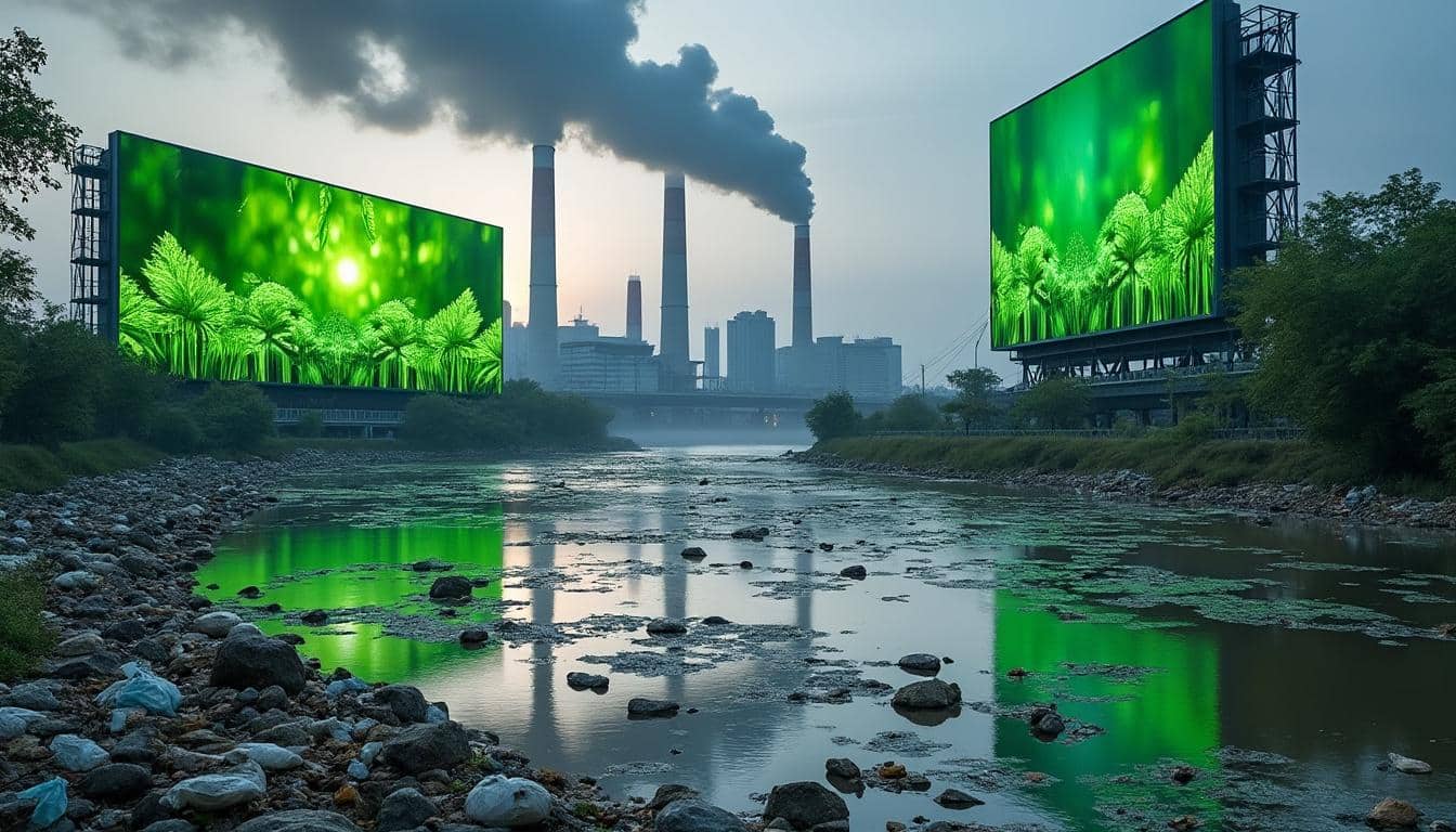 découvrez comment les publicités trompeuses masquent les véritables pollutions et pourquoi il est essentiel de dénoncer le greenwashing pour un environnement plus transparent et responsable.