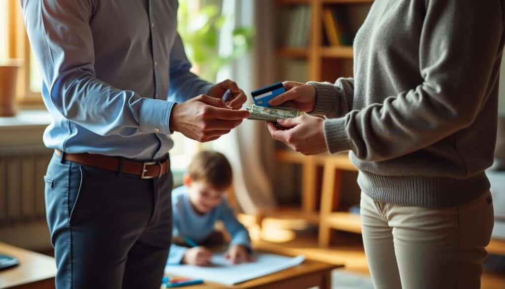 comprenez l'importance du versement mensuel d'une contribution pour enfant, qui correspond à la pension alimentaire assurant son entretien et son bien-être.