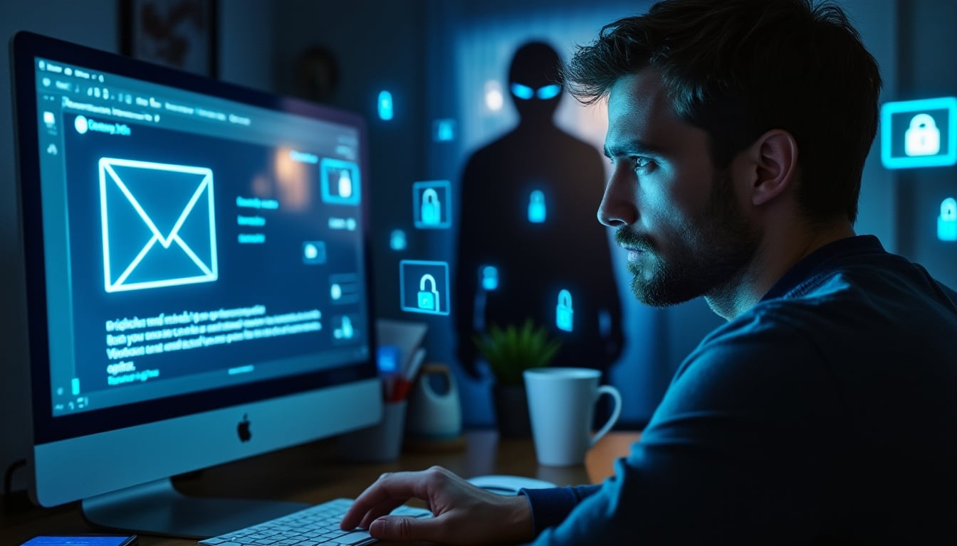 découvrez comment un faux email peut dérober vos identifiants bancaires et apprenez à reconnaître les techniques de phishing pour protéger vos informations personnelles.
